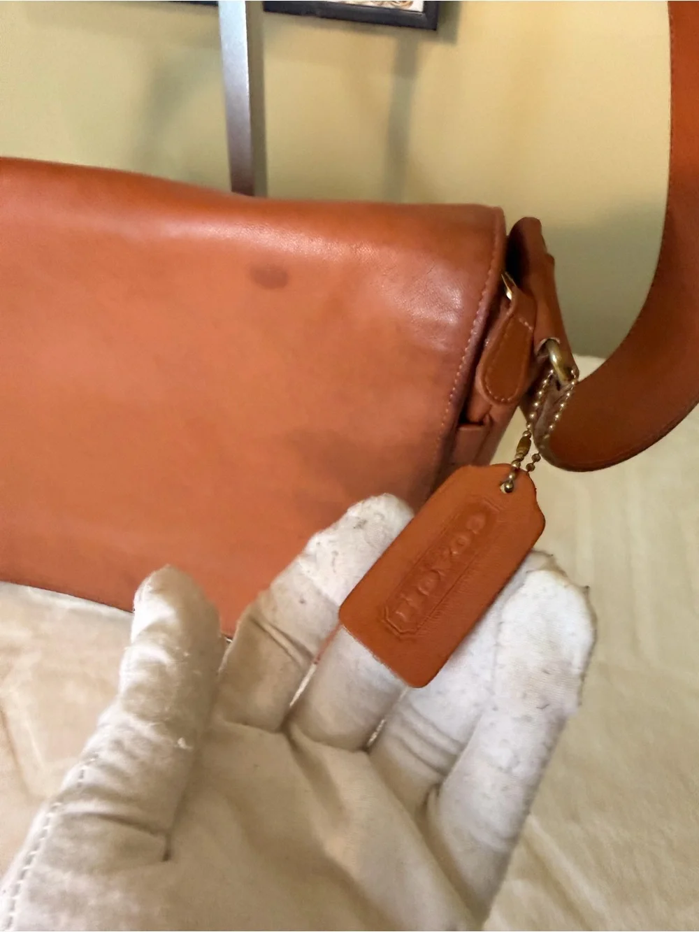 Coach vintage tan